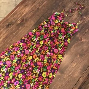 Free people linen floral dress